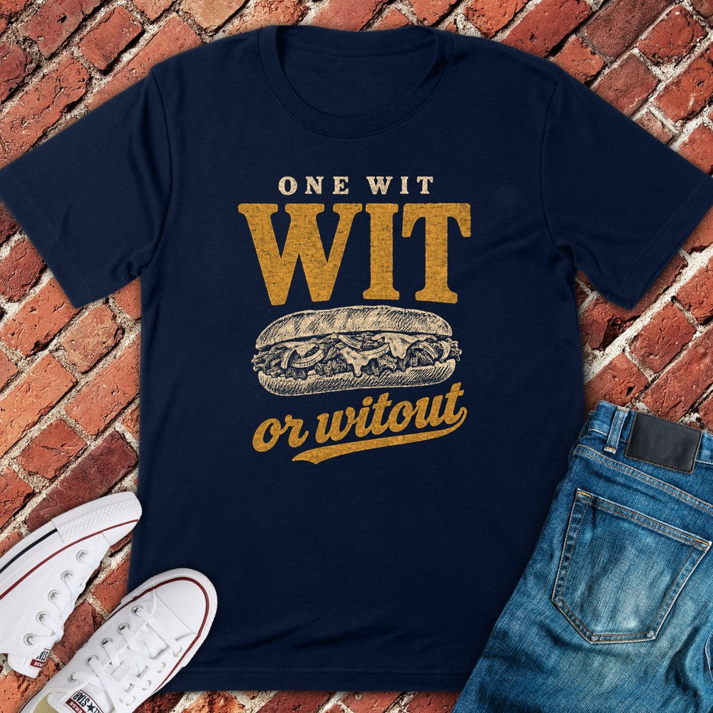 Cheesesteak Wit T-Shirt - Navy