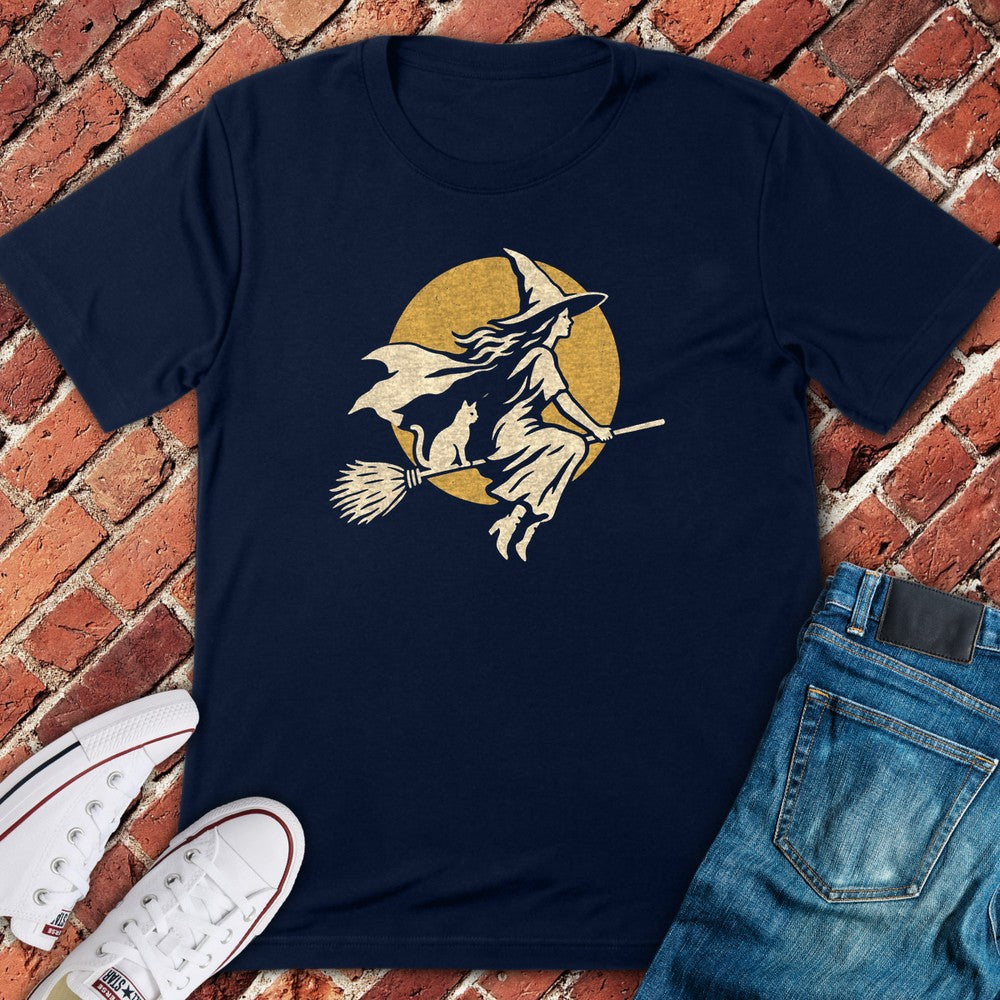Salem Witch T-Shirt - Navy