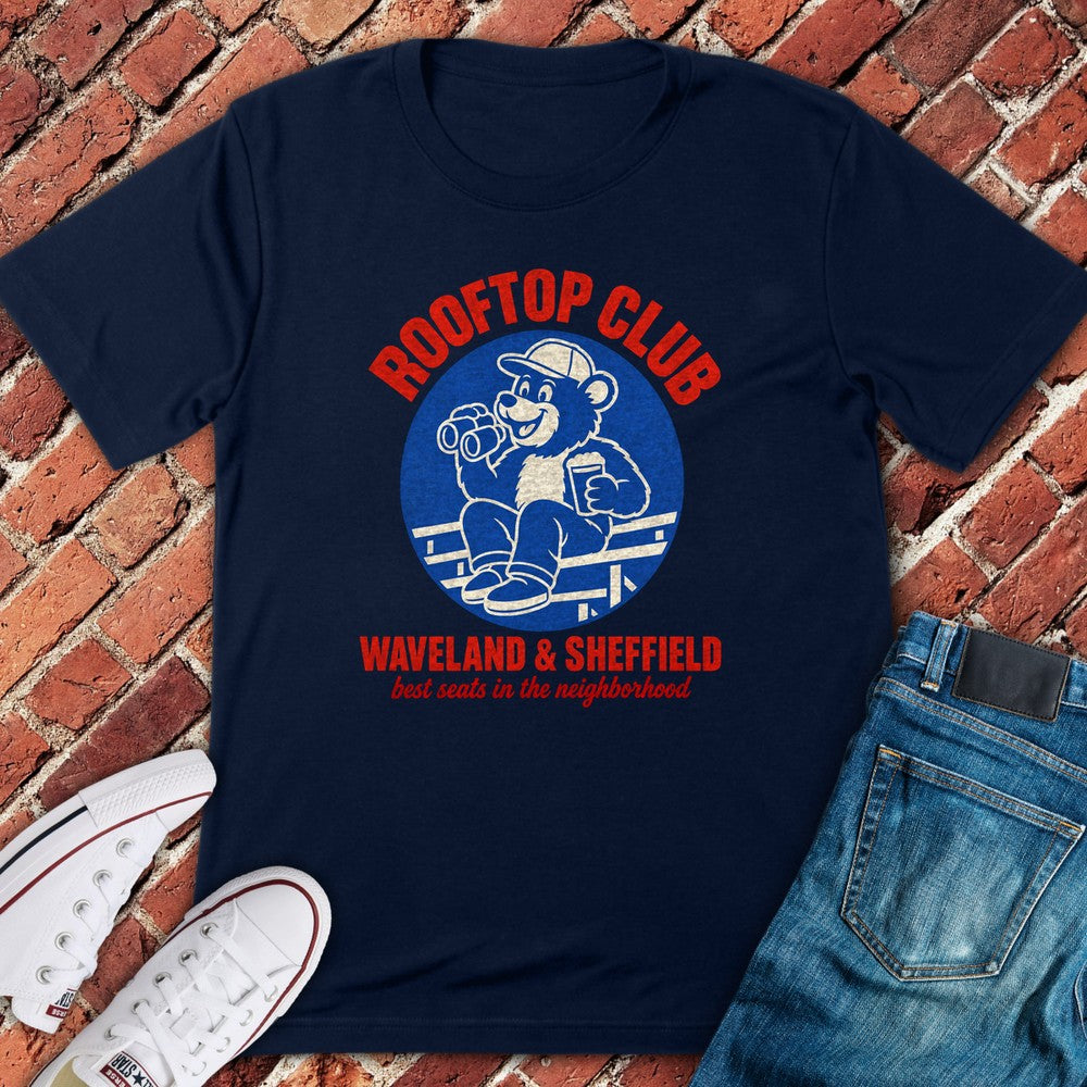 Rooftop Club T-Shirt - Navy