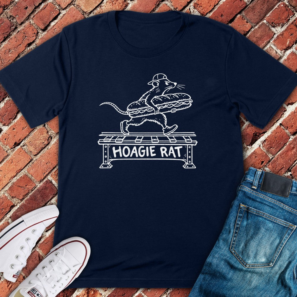 Hoagie Rat T-Shirt - Navy