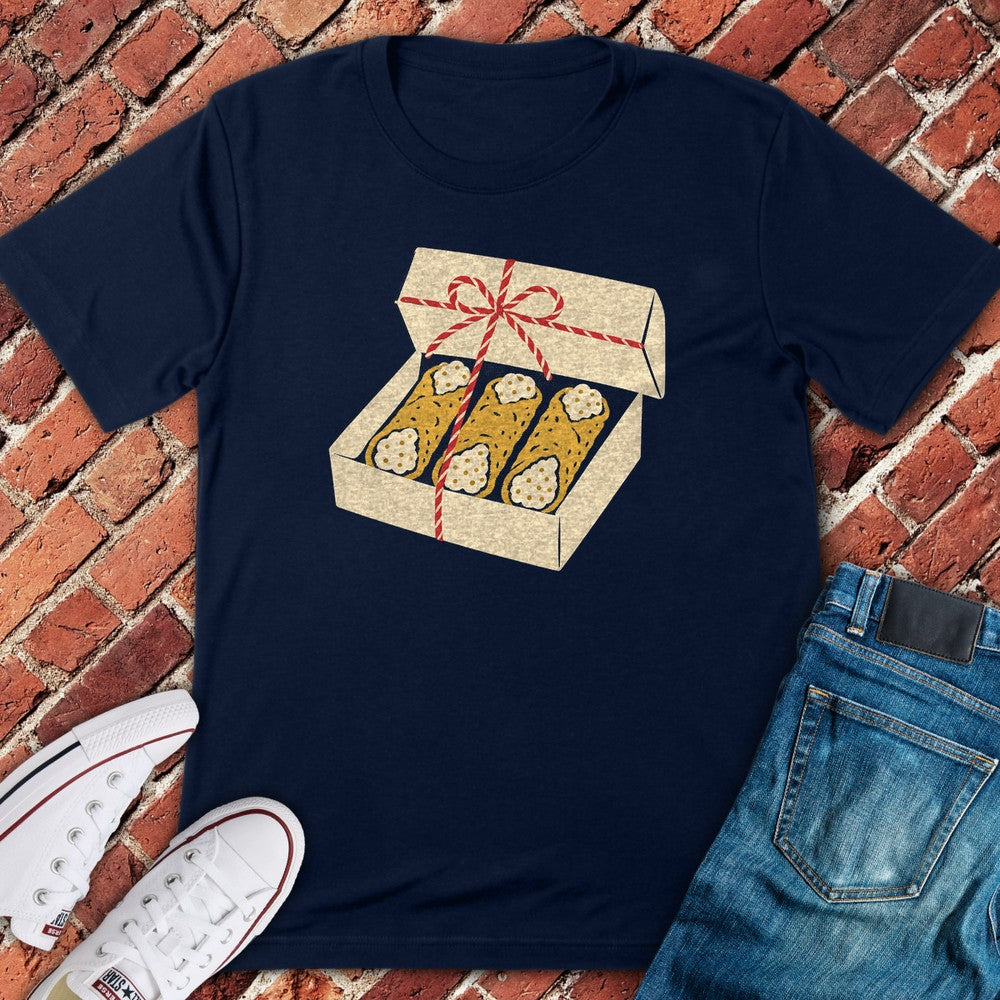Cannoli Box T-Shirt - Navy