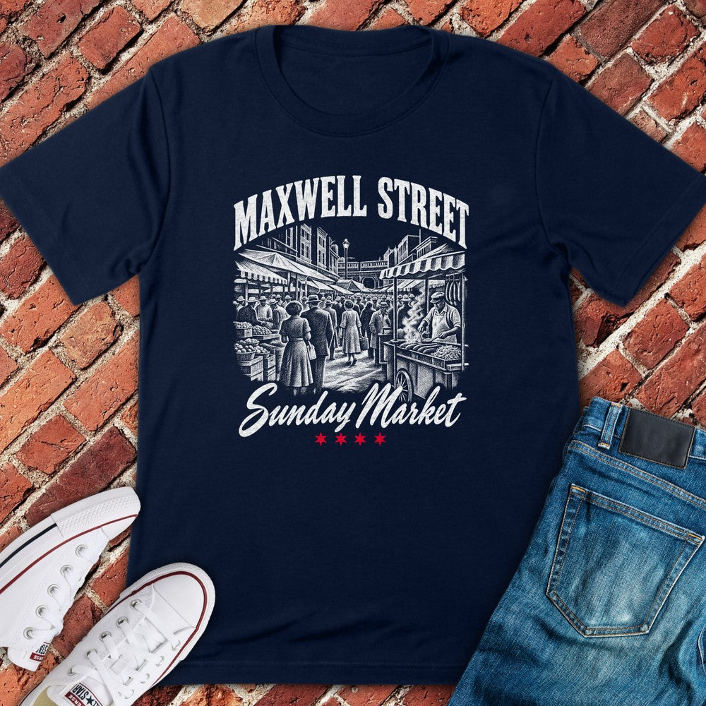 Maxwell Street T-Shirt - Navy