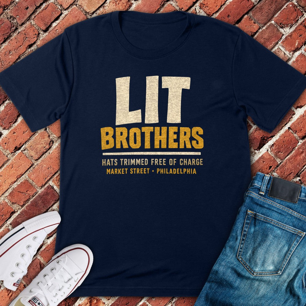 Lit Brothers T-Shirt - Navy