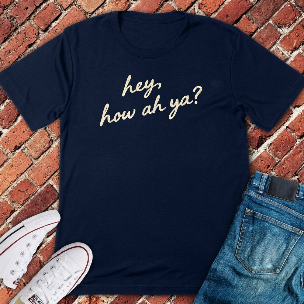Hawahya Hello T-Shirt - Navy