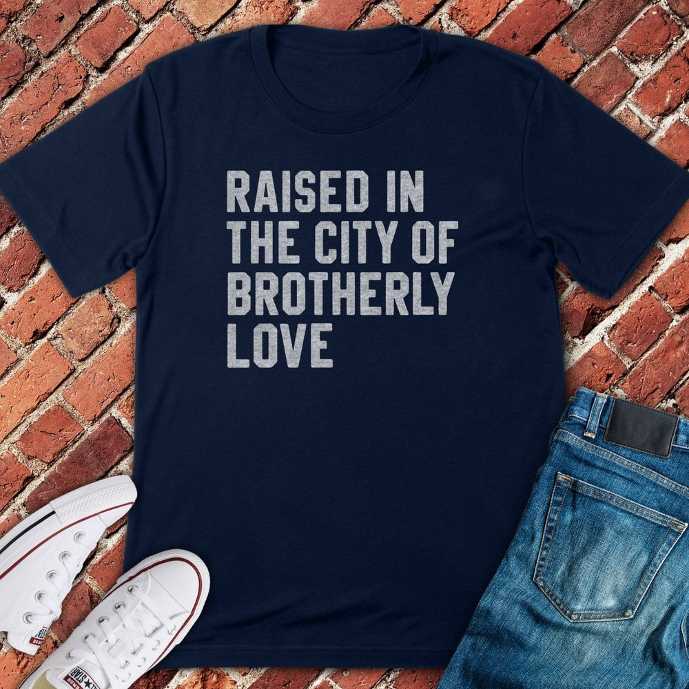 Brotherly Raised T-Shirt - Navy
