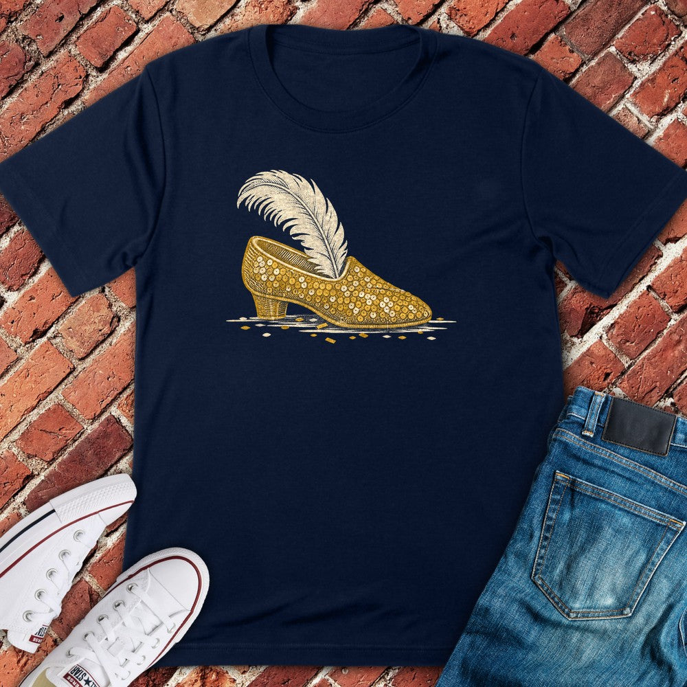 Golden Slipper T-Shirt - Navy
