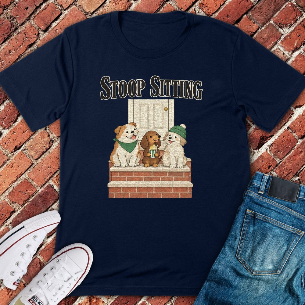 Stoop Dogs T-Shirt - Navy