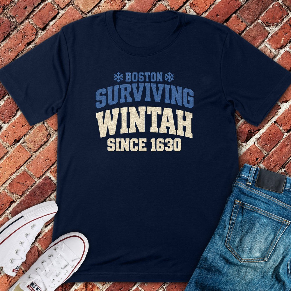 Wintah Survivor T-Shirt - Navy