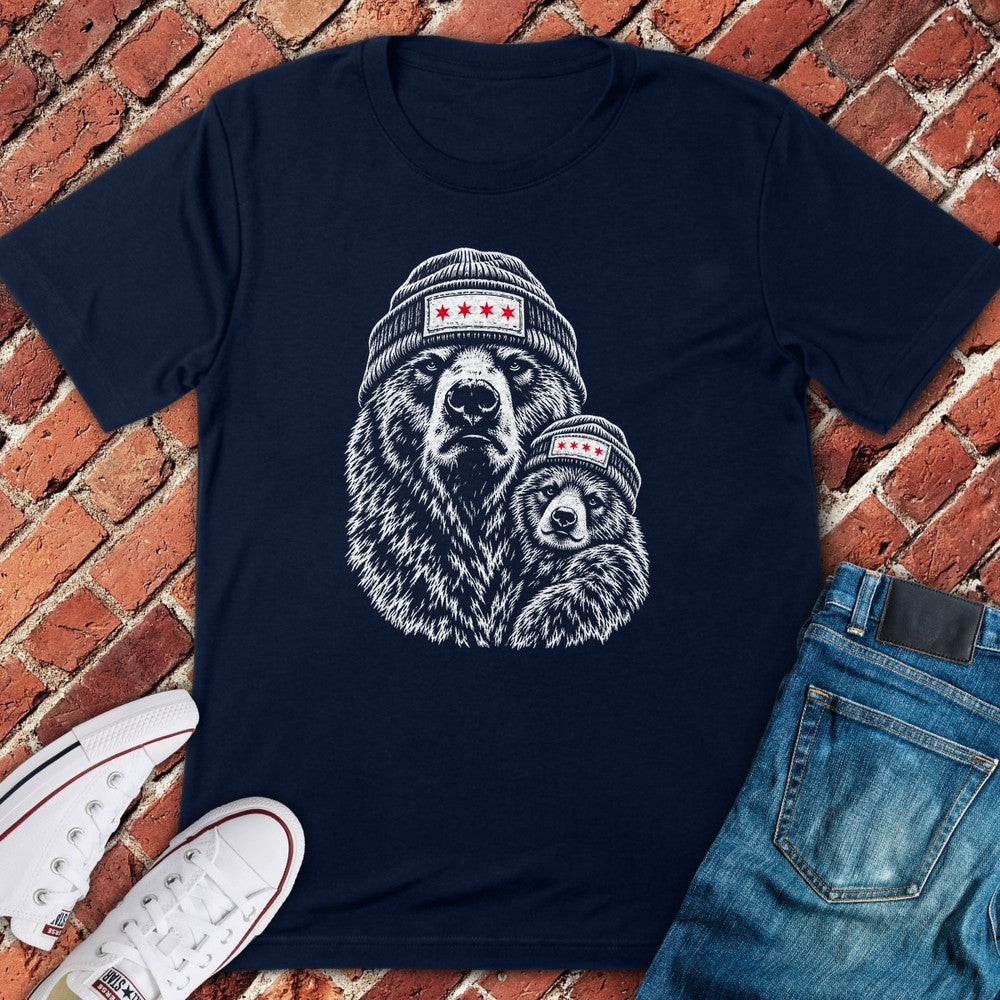 Mama Cub T-Shirt - Navy