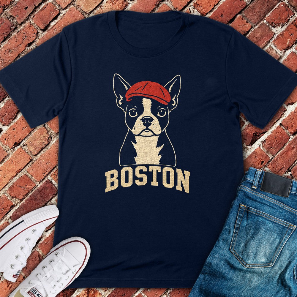 Scally Terrier T-Shirt - Navy