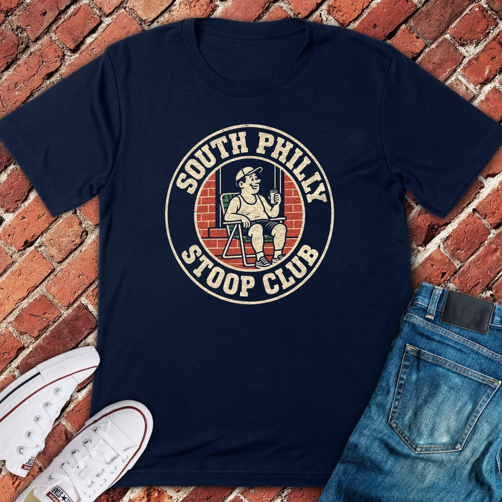 Stoop Club T-Shirt - Navy