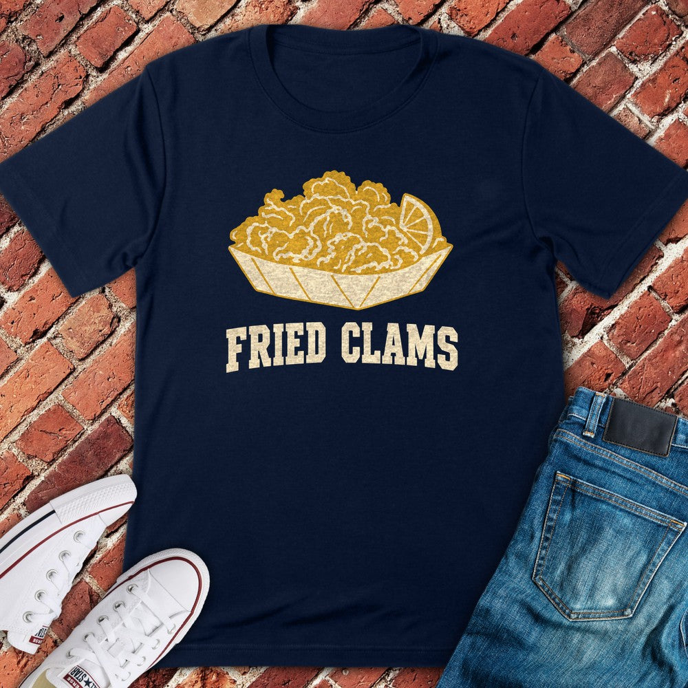 Fried Clams T-Shirt - Navy
