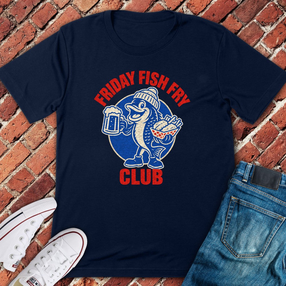 Fish Fry T-Shirt - Navy