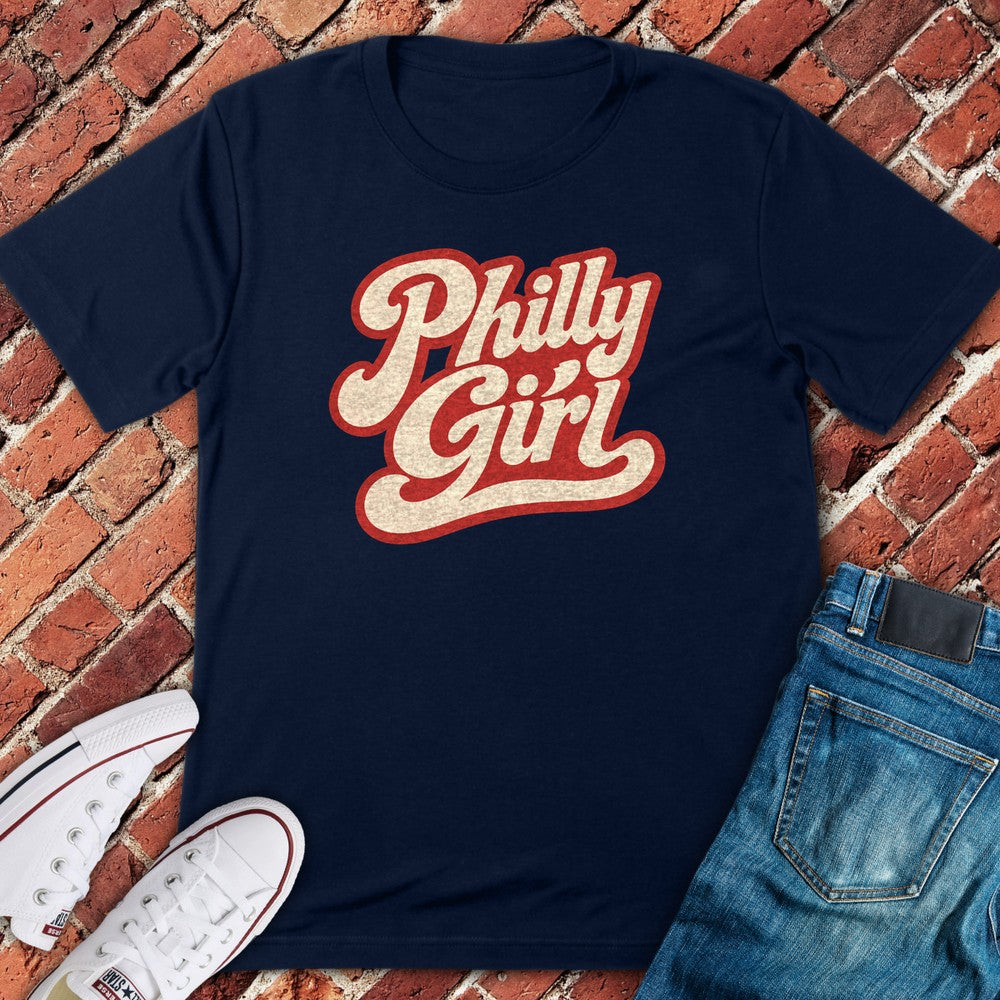 Philly Girl T-Shirt - Navy