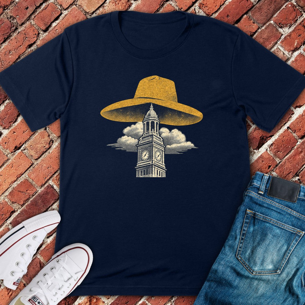 Penn's Hat T-Shirt - Navy
