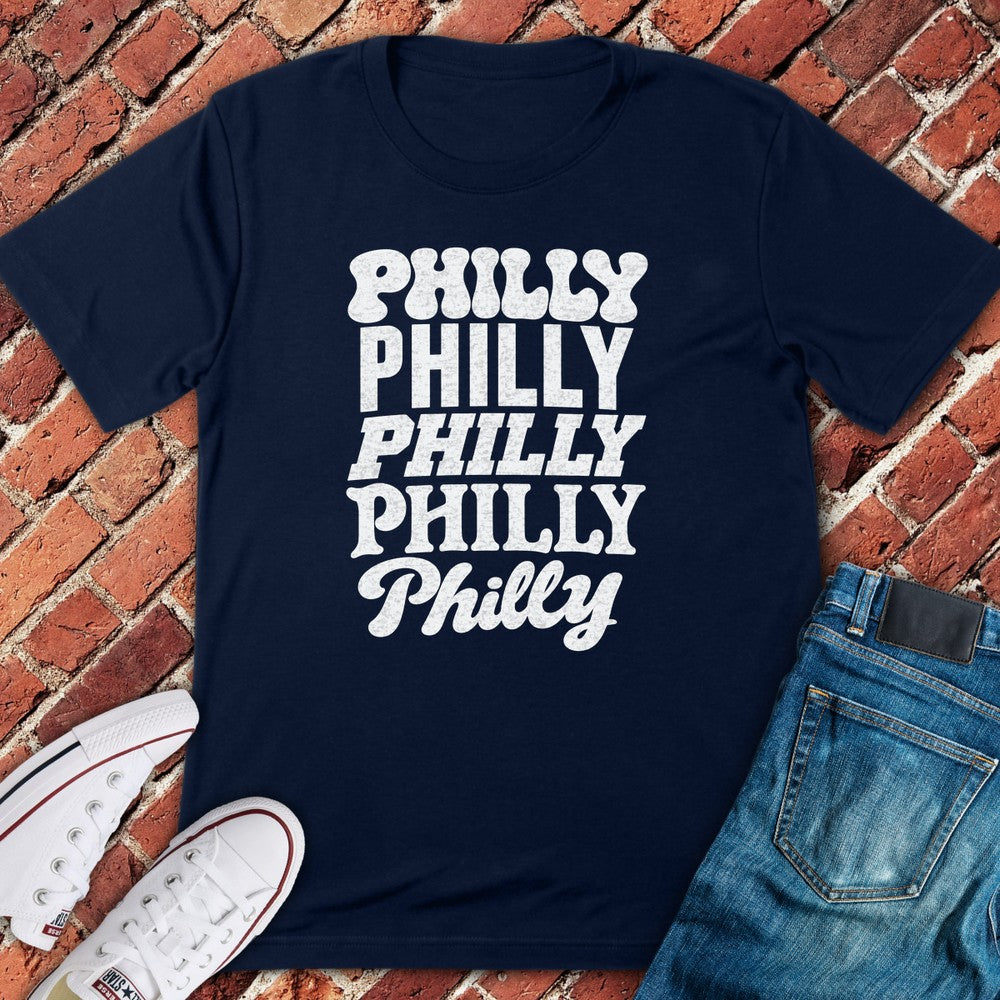 Five Phillys T-Shirt - Navy
