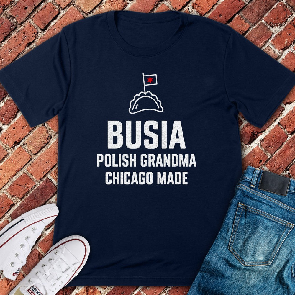 Chicago Busia T-Shirt - Navy