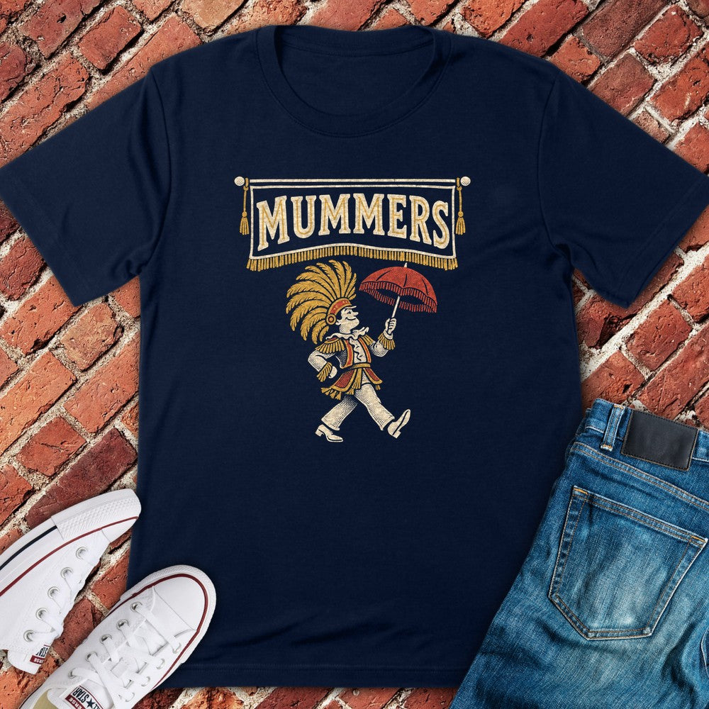 Mummers Strut T-Shirt - Navy