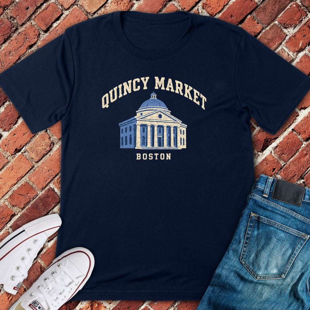 Quincy Market T-Shirt - Navy