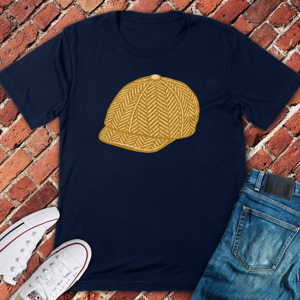Scally Cap T-Shirt - Navy