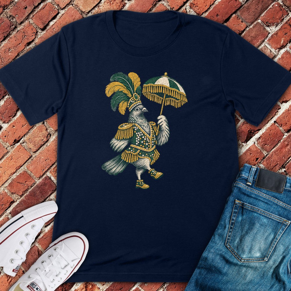 Mummer Pigeon T-Shirt - Navy