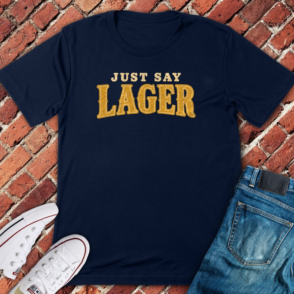 Say Lager T-Shirt - Navy