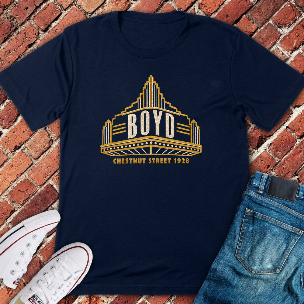 Boyd Theatre T-Shirt - Navy