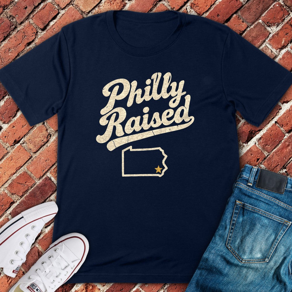 Philly Raised T-Shirt - Navy