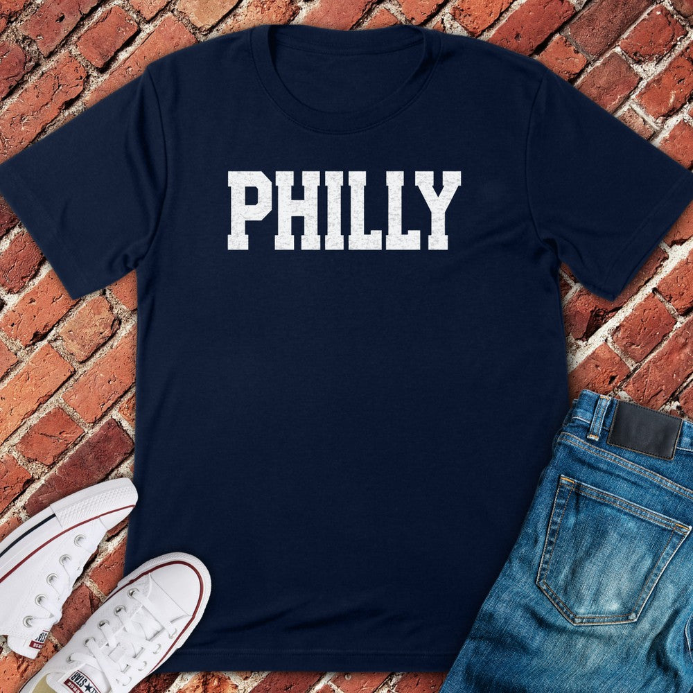 Block Philly T-Shirt - Navy