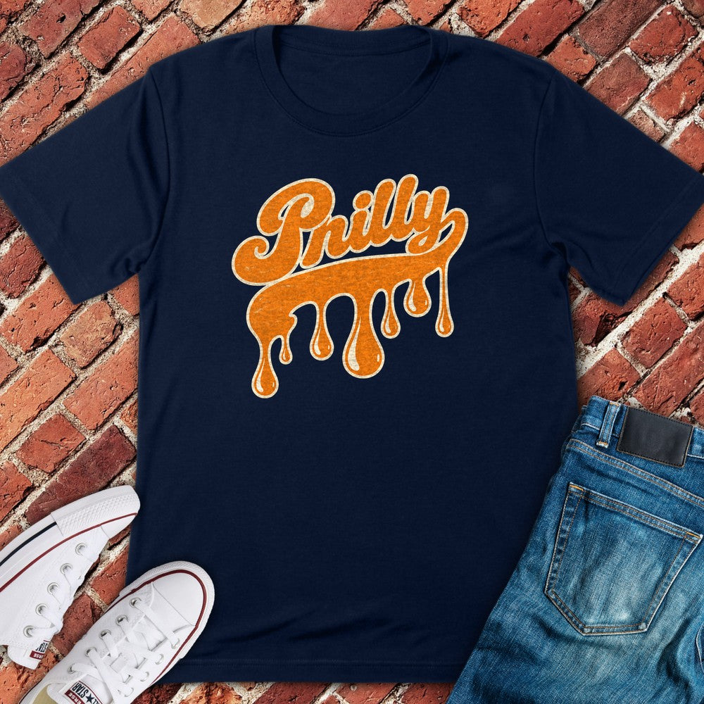 Whiz Drip T-Shirt - Navy