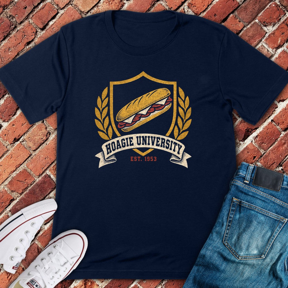 Hoagie University T-Shirt - Navy