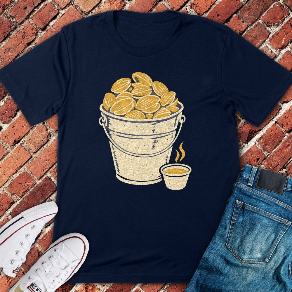 Steamer Bucket T-Shirt - Navy