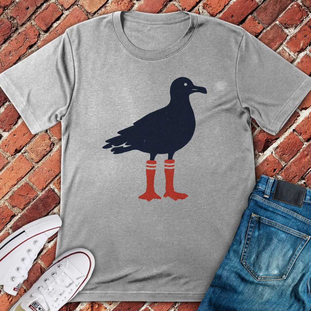 Sock Gull T-Shirt - Sport Grey