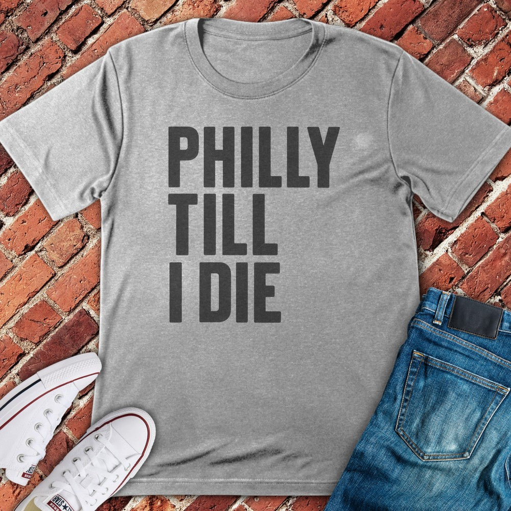 Philly Lifer T-Shirt - Sport Grey