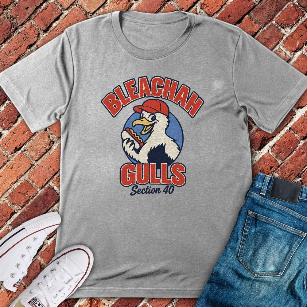 Bleachah Gull T-Shirt - Sport Grey