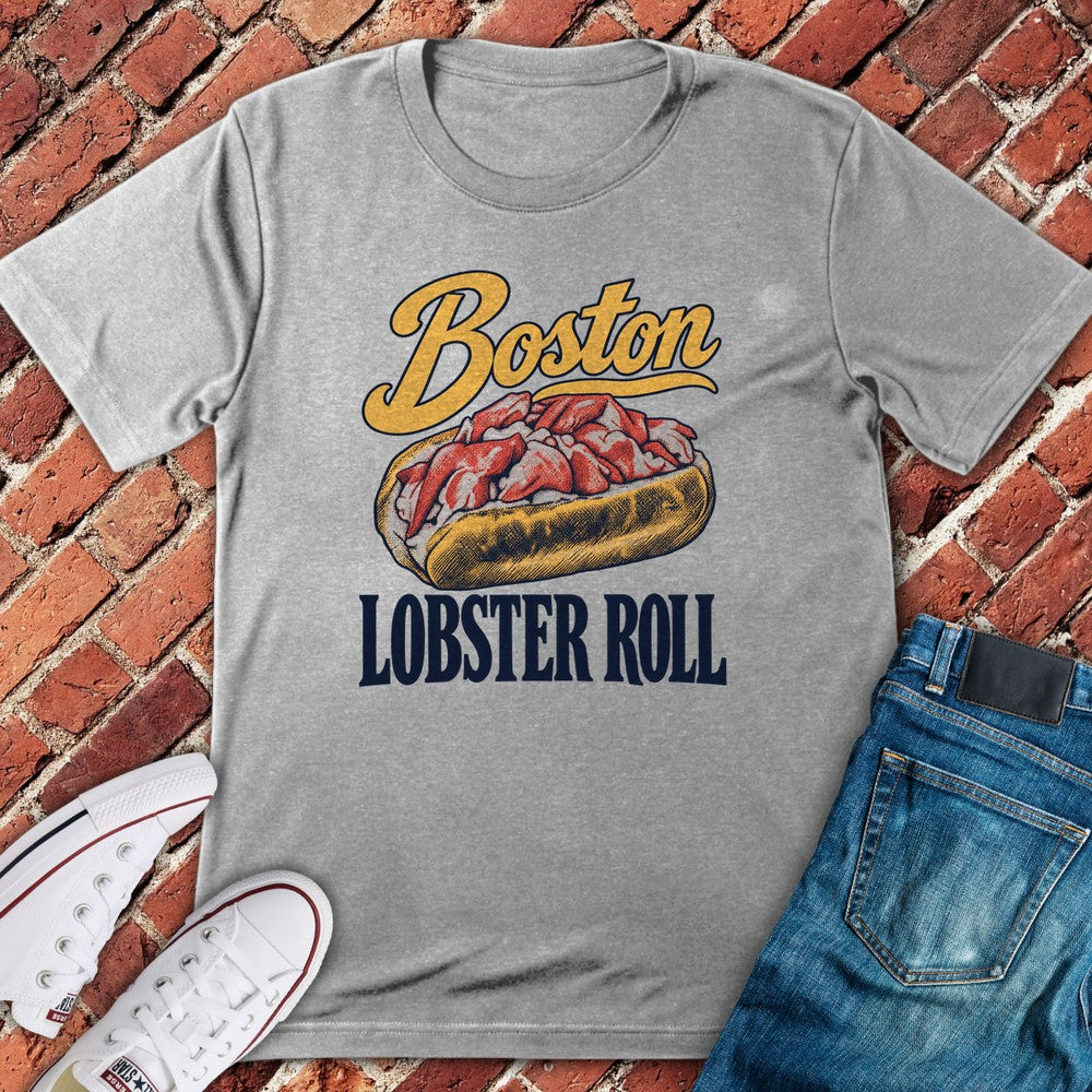 Lobster Roll T-Shirt - Sport Grey
