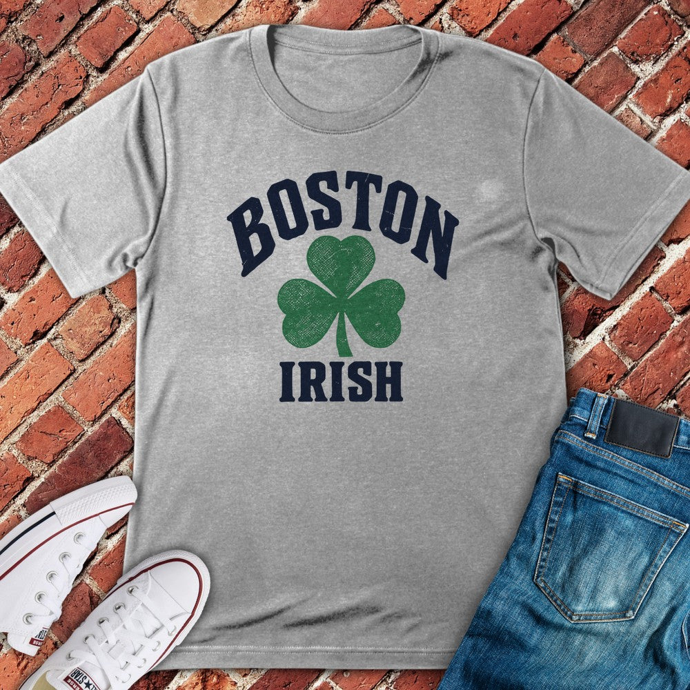 Boston Irish T-Shirt - Sport Grey