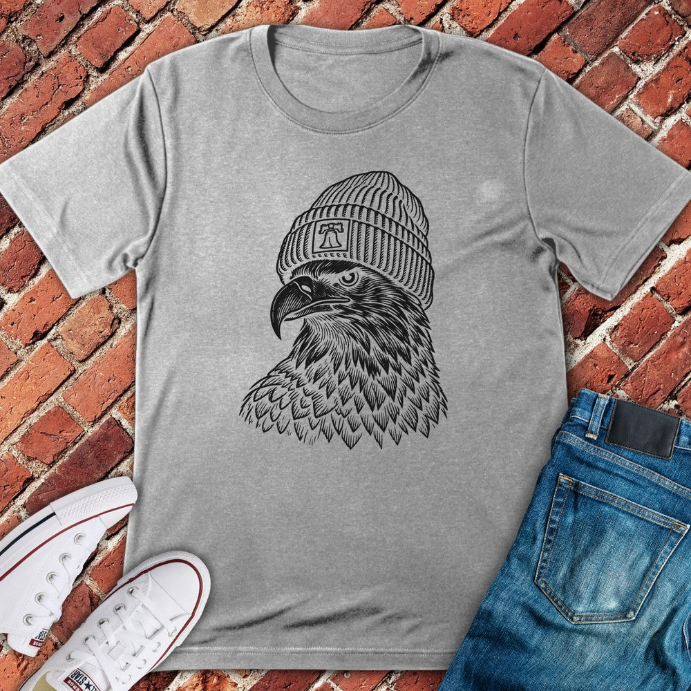 Beanie Eagle T-Shirt - Sport Grey