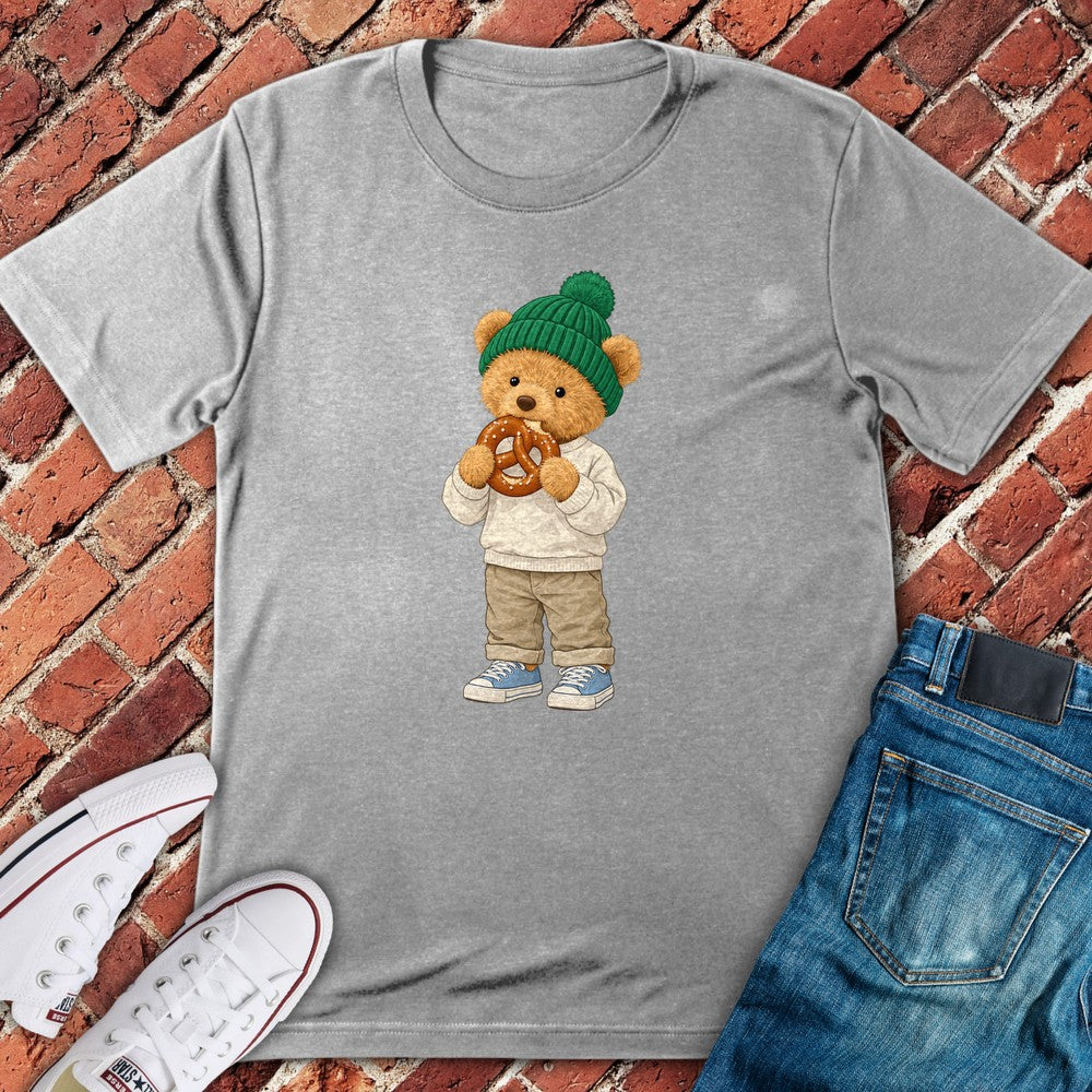 Pretzel Teddy T-Shirt - Sport Grey
