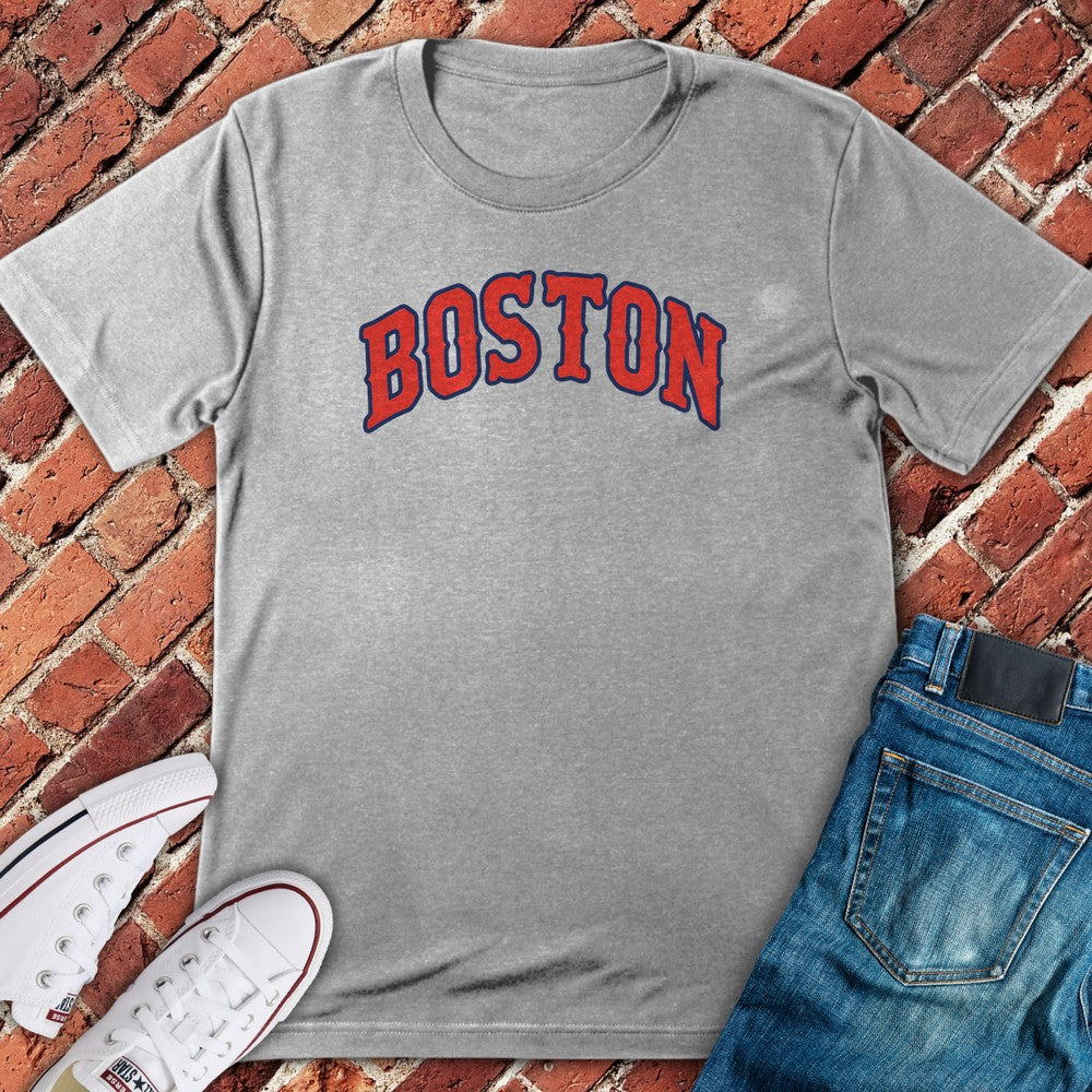 Boston Felt T-Shirt - Sport Grey
