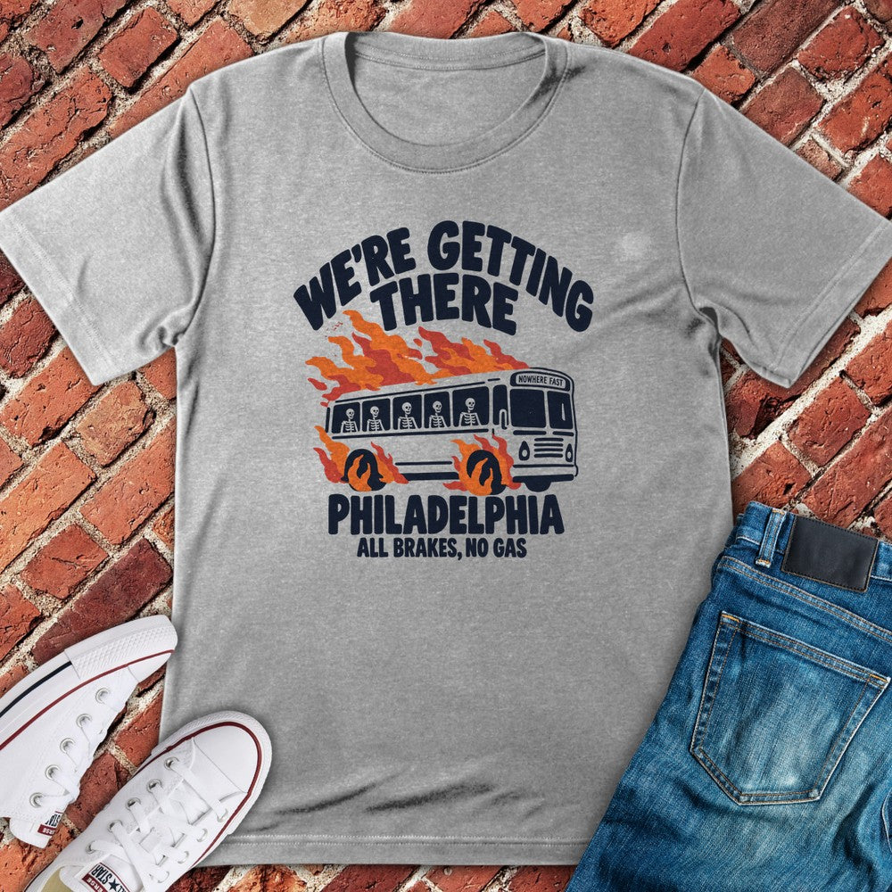 Getting There T-Shirt - Sport Grey