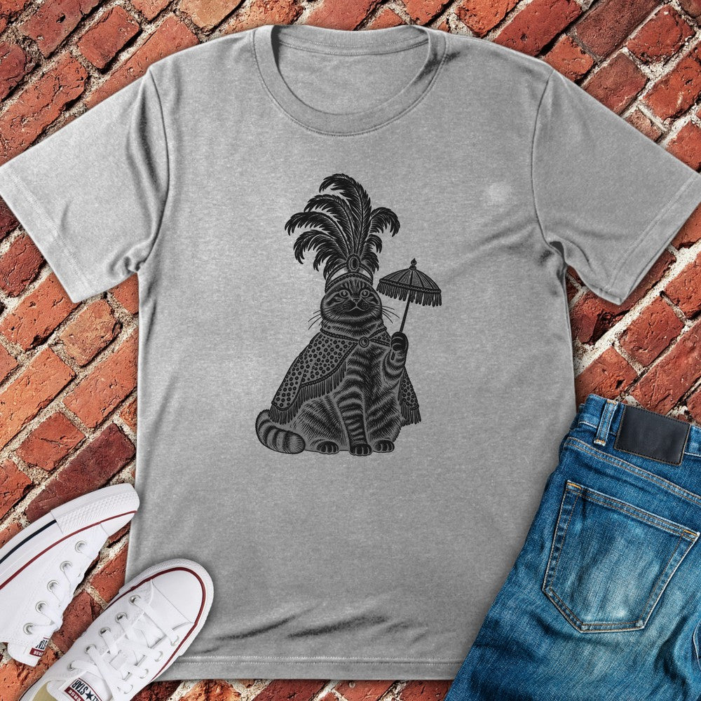 Mummer Cat T-Shirt - Sport Grey