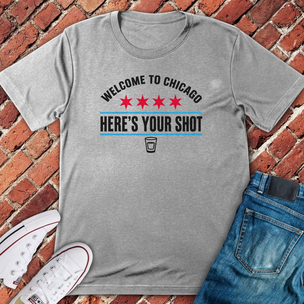 Welcome Shot T-Shirt - Sport Grey