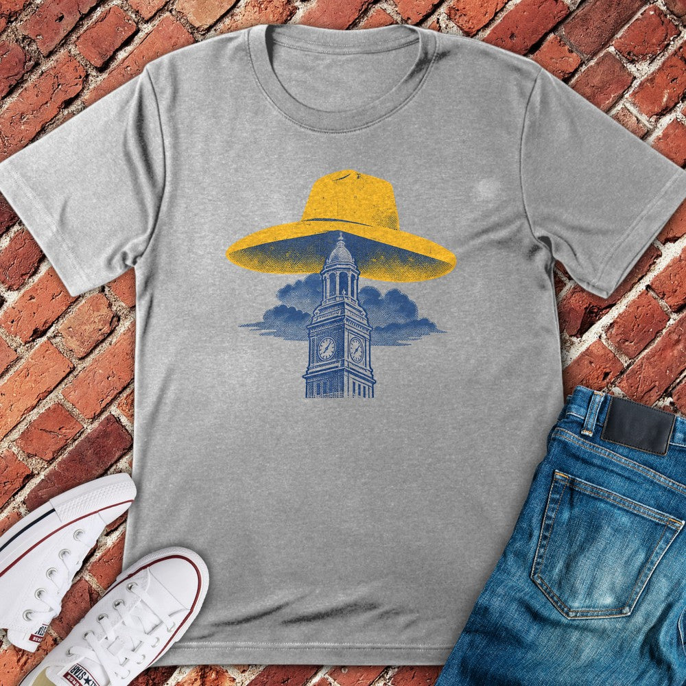 Penn's Hat T-Shirt - Sport Grey