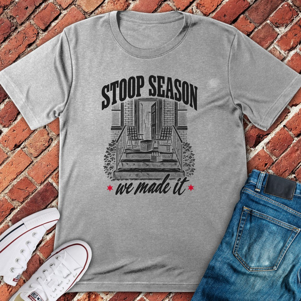 Stoop Season T-Shirt - Sport Grey