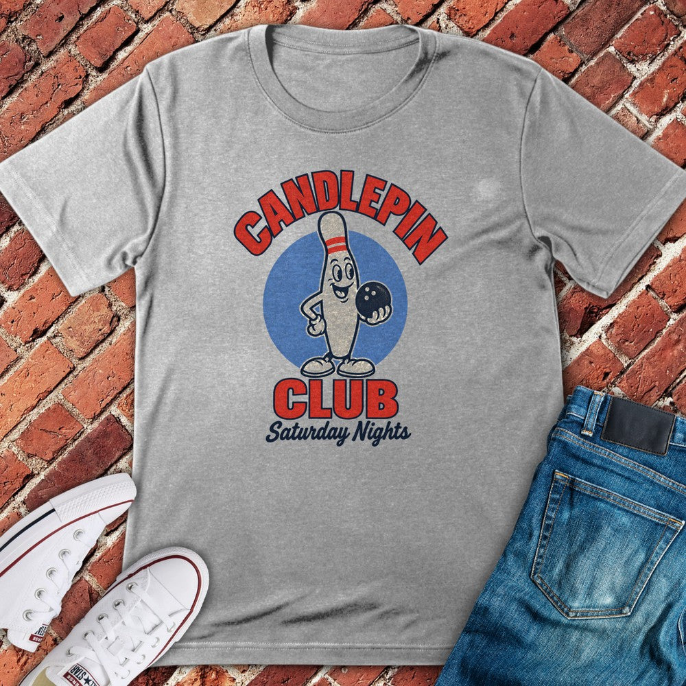 Candlepin Club T-Shirt - Sport Grey