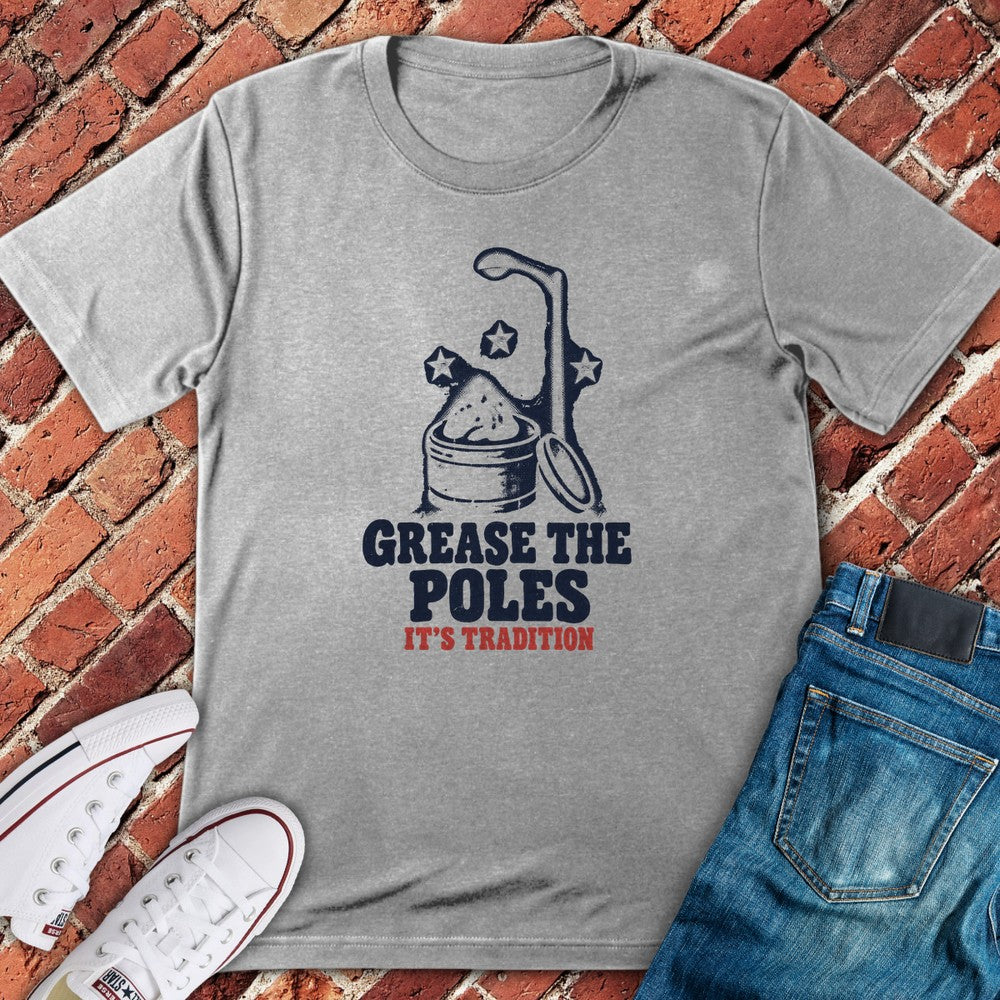 Grease Tradition T-Shirt - Sport Grey