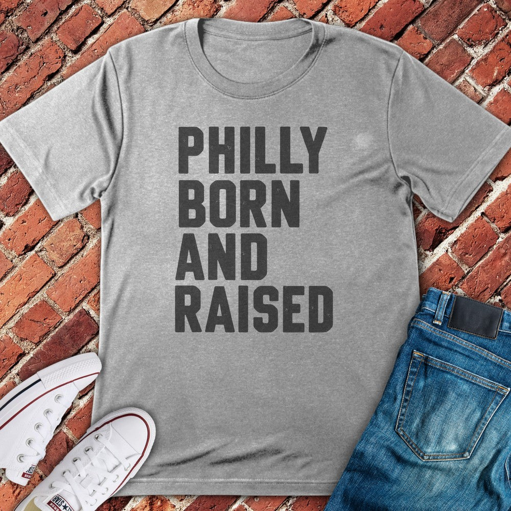 Philly Born T-Shirt - Sport Grey