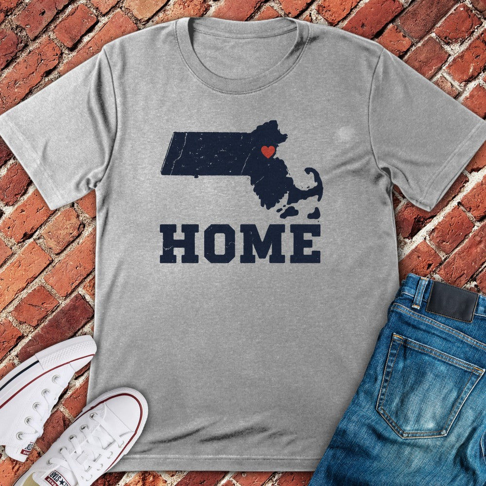 Mass Home T-Shirt - Sport Grey