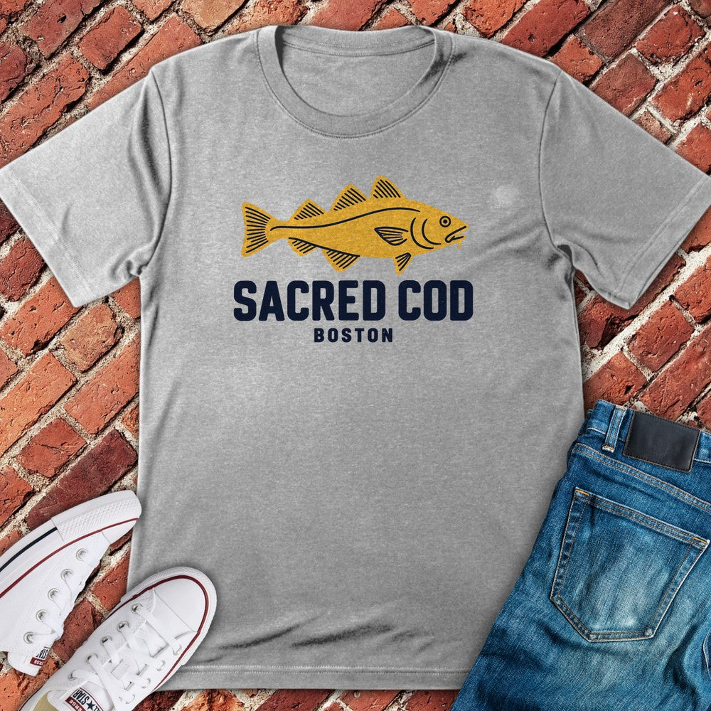 Sacred Cod T-Shirt - Sport Grey